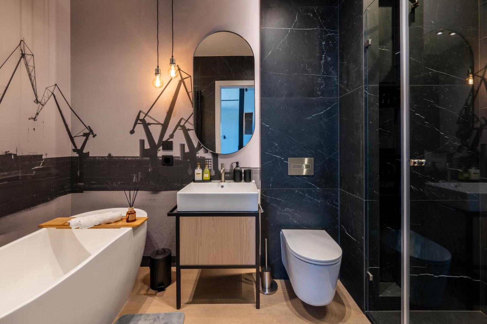 Apartment Brabank Riverside Stara Stocznia Premium Sauna & Gym Gdansk Bagian luar foto