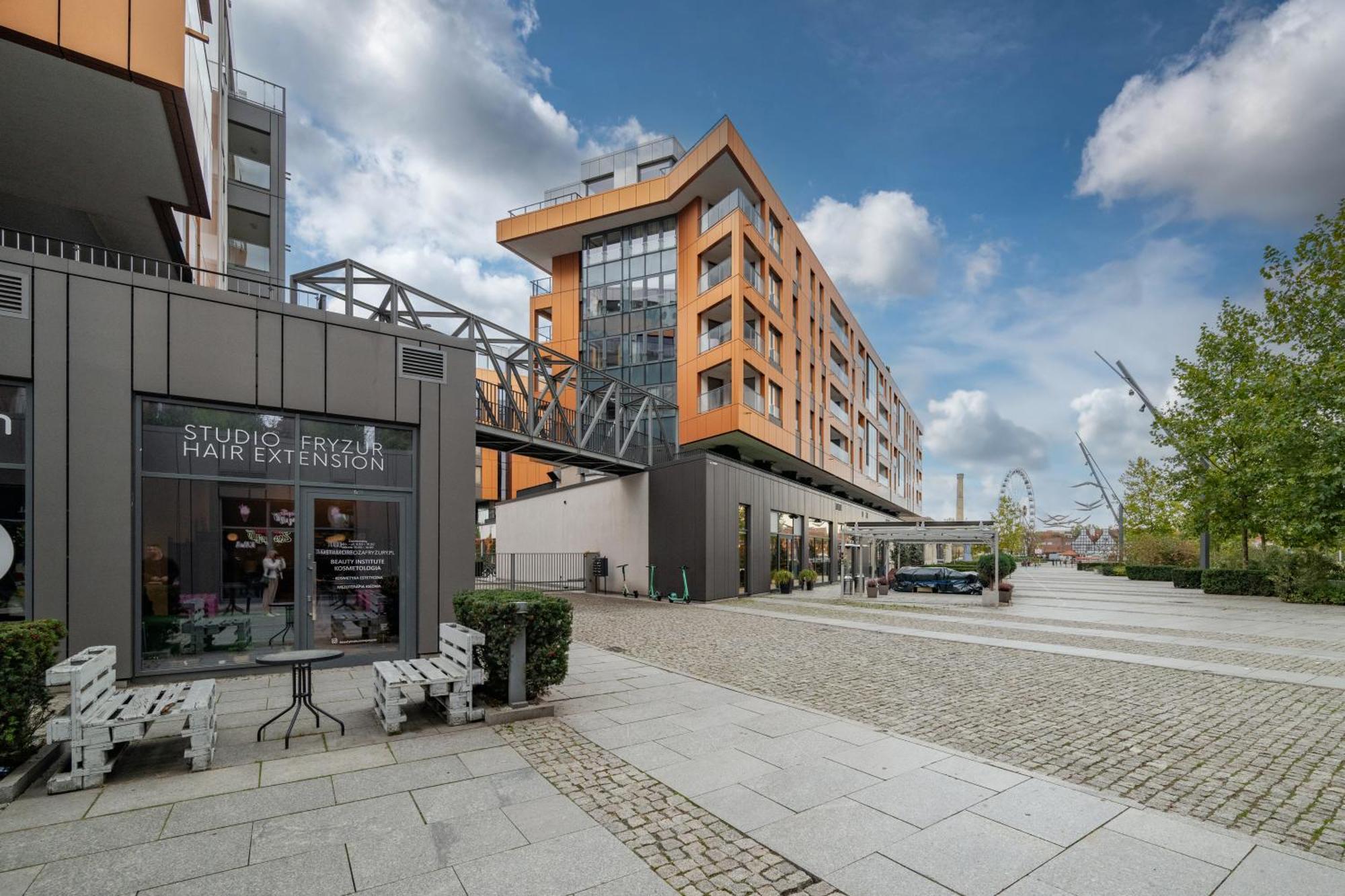 Apartment Brabank Riverside Stara Stocznia Premium Sauna & Gym Gdansk Bagian luar foto